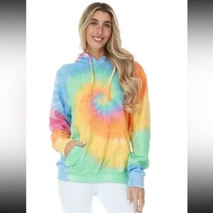 Vintage Premium Authentic Jon Lauren Batik Zip Hoodie